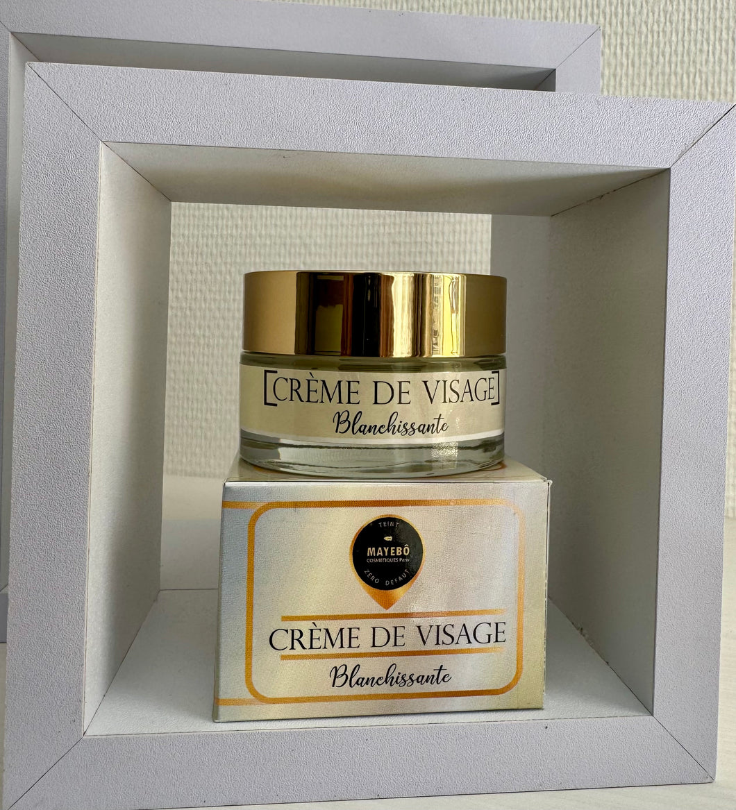 Crème blanchissante pour le visage